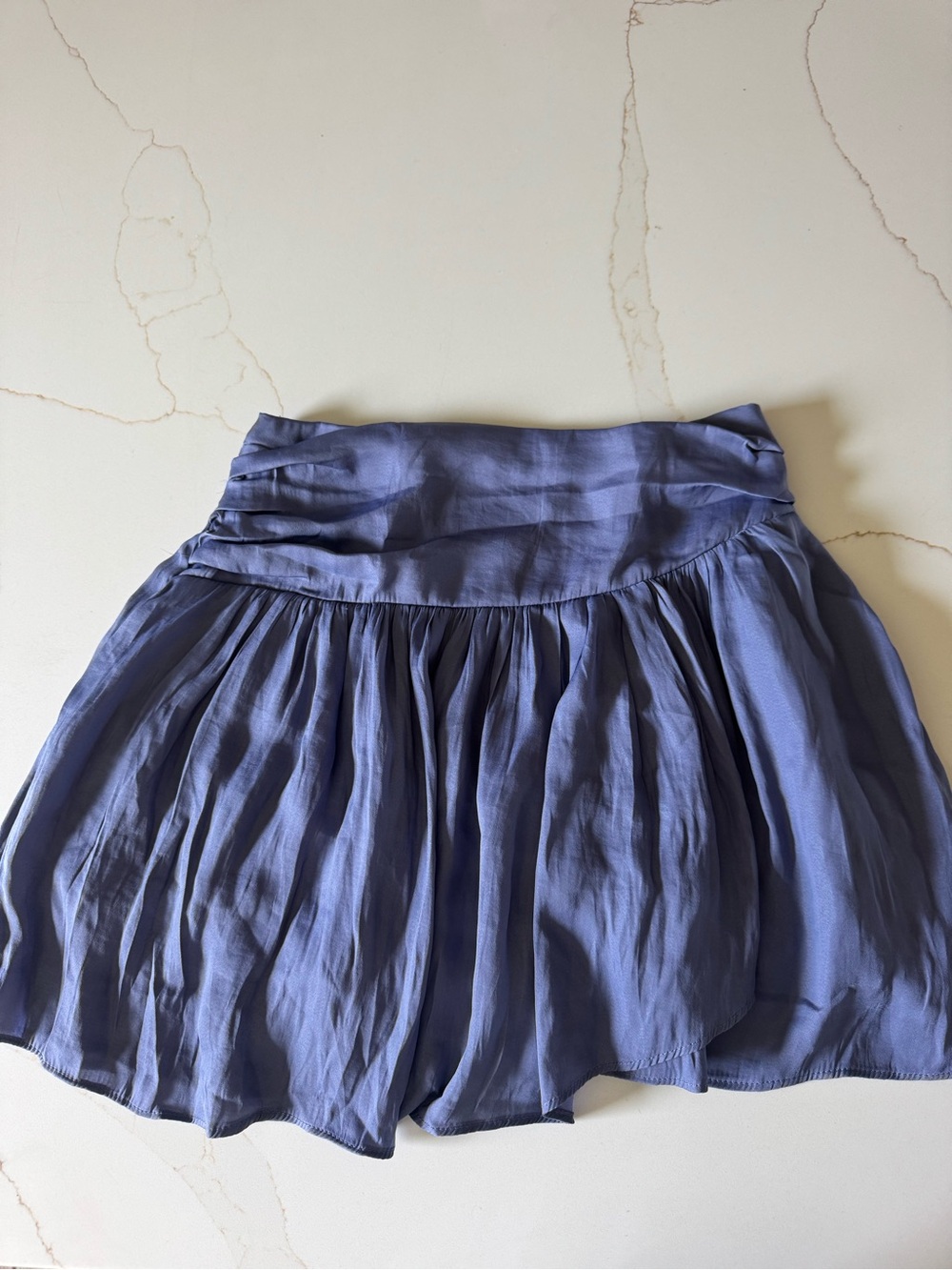 Mustard Seed Lavender Blue Mini Skirt